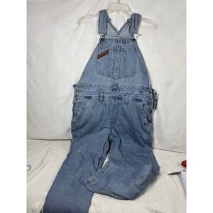 Vtg 90s Union Bay Carpenter Style Blue Jean Bib Overalls Dungaree Women's Medium